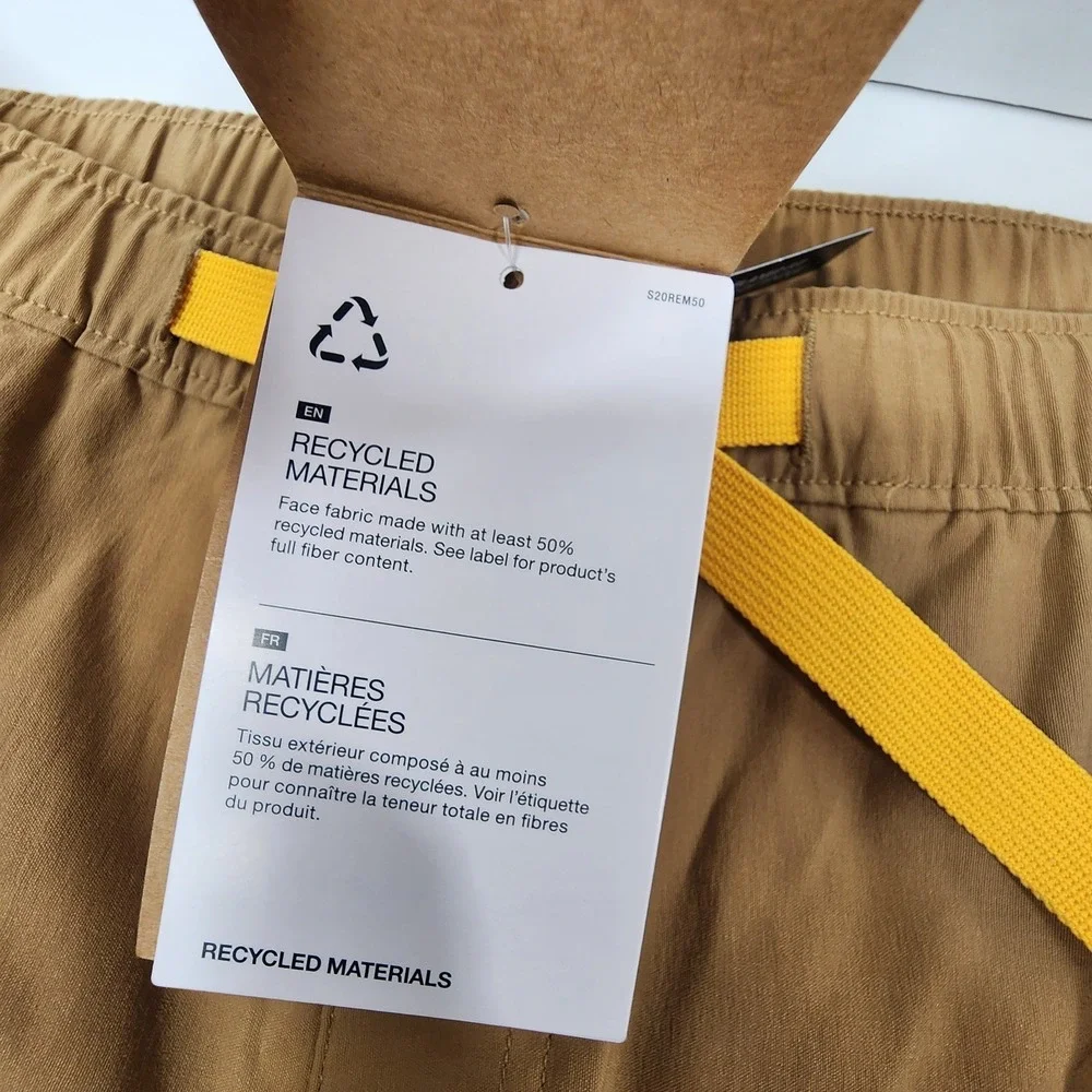 The North Face Men's 2XL Class V BLTD Shorts FlashDry Relaxed Fit Utility Brown